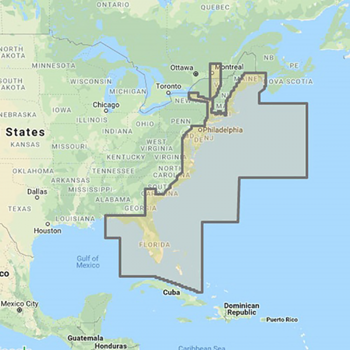 Furuno Furuno MM3-FNA-022 C-MAP Fishing Chart US East Coast & Bahamas *Needs System ID# To Process - $100.00 at Everest