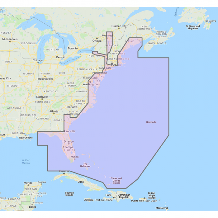 Furuno Furuno U.S. East Coast, Bahamas & Bermuda - Vector Charts & Standard Resolution Satellite Photos f/Bahamas - Unlock Code - $250.00 at Everest