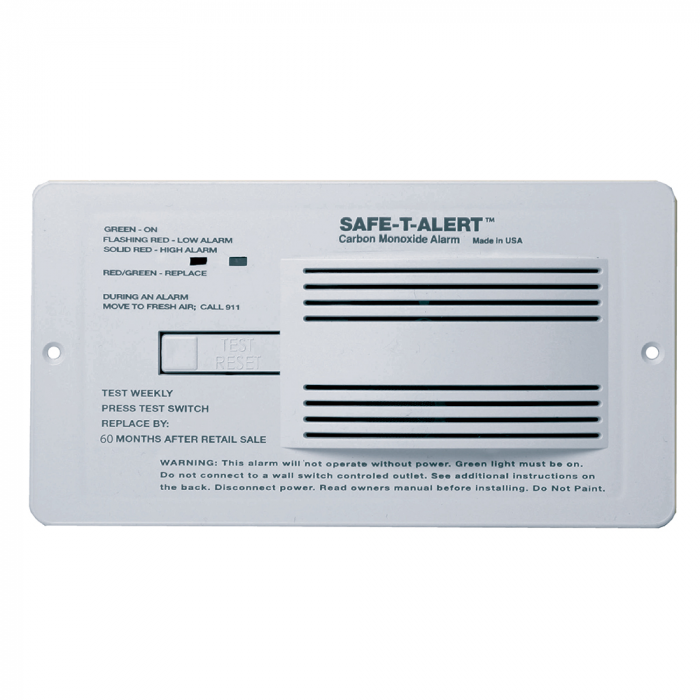 Safe-T-Alert Safe-T-Alert 65 Series RV Flush Mount Carbon Monoxide Alarm - $99.95 at Everest