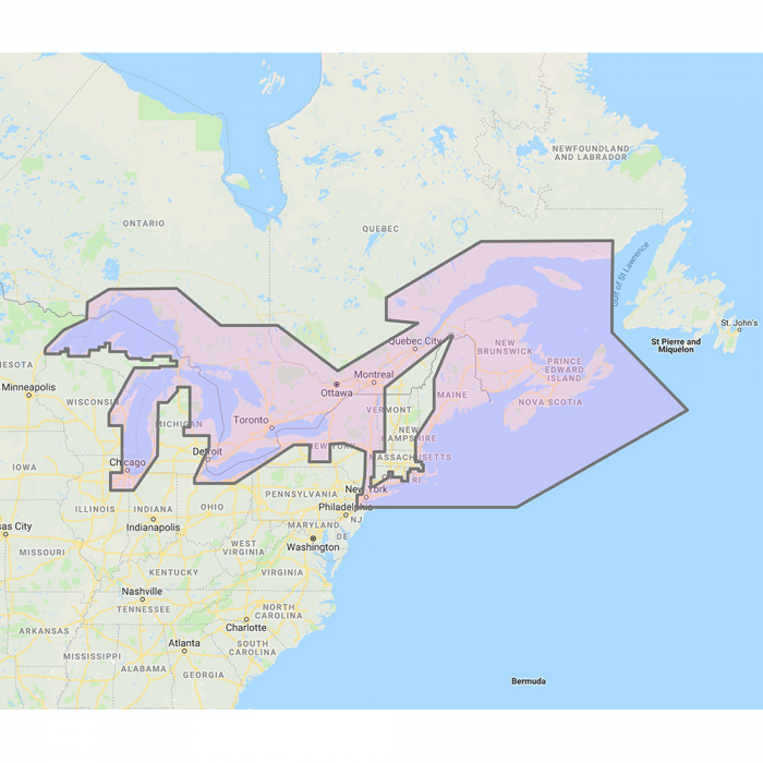 Furuno Furuno Great Lakes & Maritimes Vector Charts - 3D Data & Standard Resolution Satellite Photos - Unlock Code - $250.00 at Everest