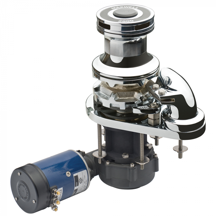 Maxwell Maxwell VWC2500 Vertical Windlass & Chain Pipe 12V - 3/8 High-Test or PC Chain Only - $6572.00 at Everest