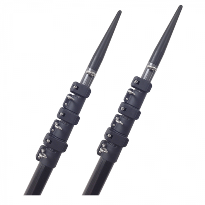 Lees Tackle Lee's 16' Telescopic Carbon Fiber Outrigger Poles Sleeved f/TACO Bases - $1122.51 at Everest