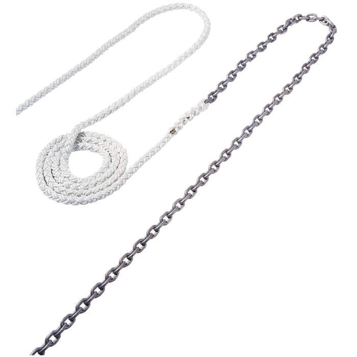 Maxwell Maxwell Anchor Rode - 15'-5/16 Chain to 150'-5/8 Nylon Brait - $544.00 at Everest