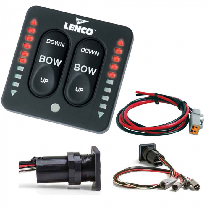 Lenco Marine Lenco LED Indicator Integrated Tactile Switch Kit w/Pigtail f/Single Actuator Systems - $512.22 at Everest