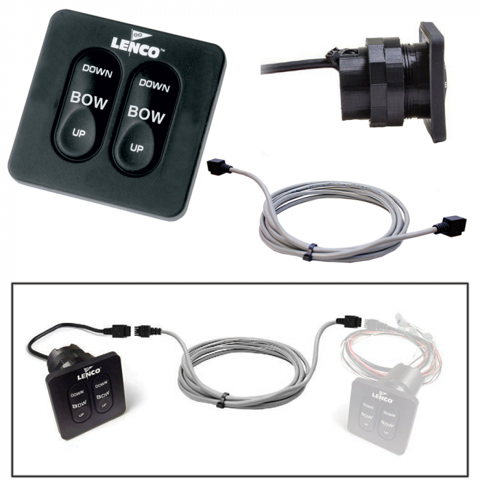 Lenco Marine Lenco Flybridge Kit f/Standard Key Pad f/All-In-One Integrated Tactile Switch - 40' - $254.74 at Everest