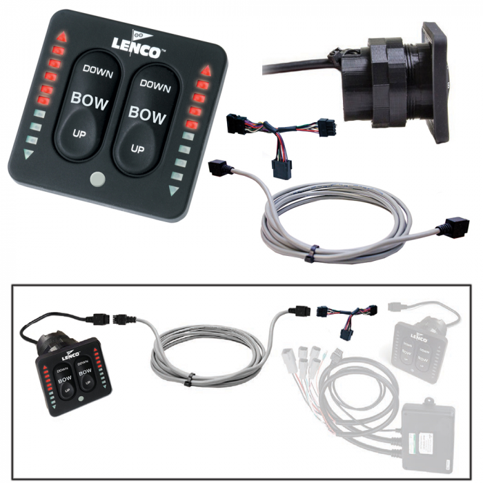 Lenco Marine Lenco Flybridge Kit f/LED Indicator Key Pad f/Two-Piece Tactile Switch - 20' - $328.97 at Everest