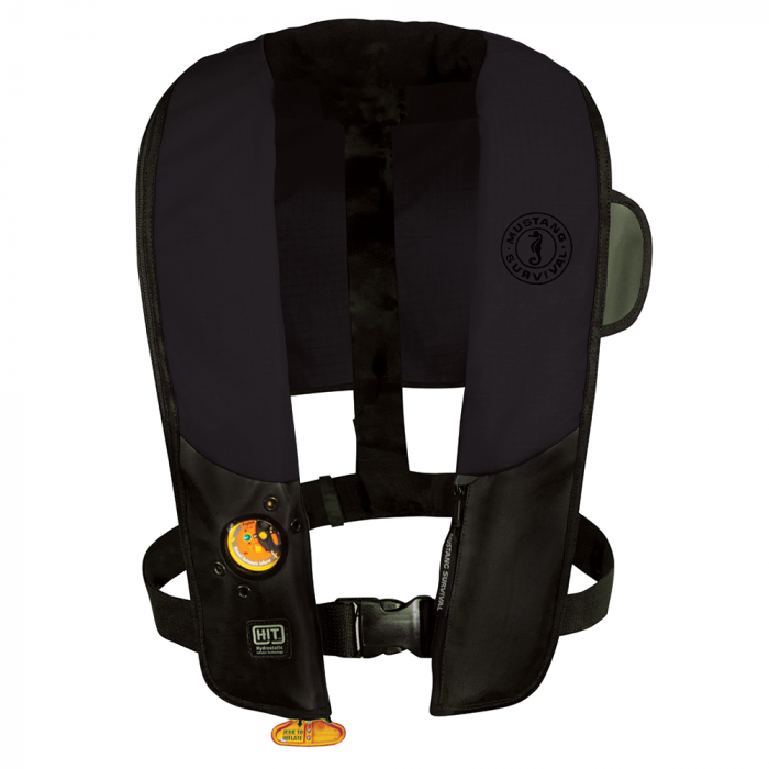 Mustang Survival Mustang HIT Automatic Inflatable PFD - Law Enforcement Edition w/Customizable Back Flap  - Black - $419.46 at Everest