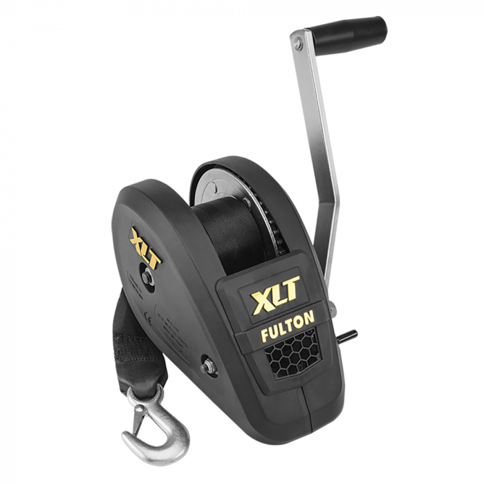 Fulton Fulton 1800lb Single Speed Winch w/20' Strap Included - Black Cover - $175.42 at Everest