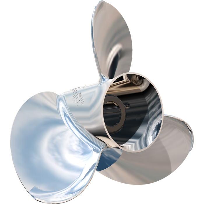Turning Point Propellers Turning Point ExpressA(R) Mach3(TM) - Right Hand - Stainless Steel Propeller - E1-1014 - 3-Blade - 10.38 x 14 Pitch - $477.00 at Everest