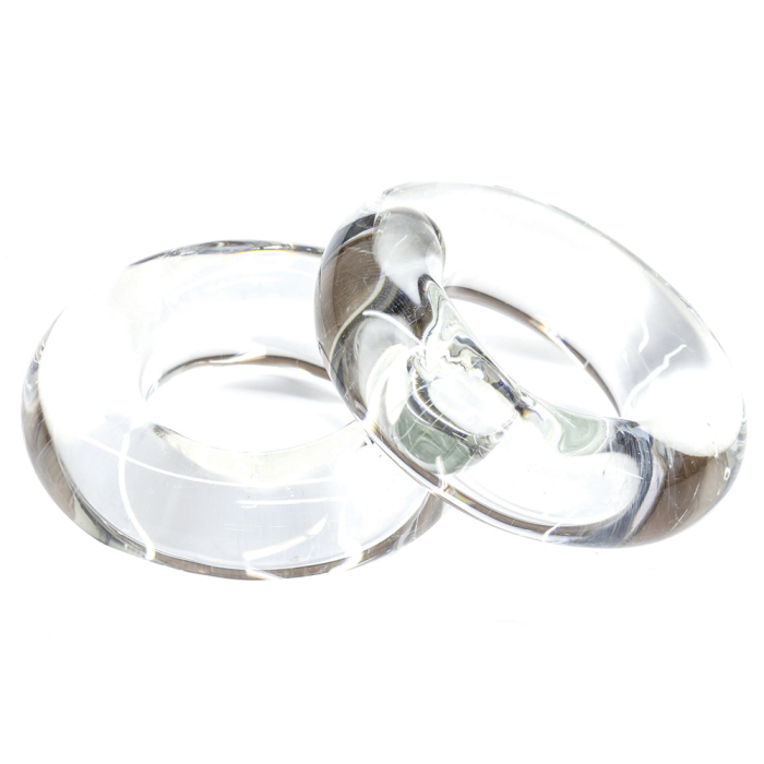 Tigress Tigress Glass Outrigger Rings - Pair - $8.99 at Everest