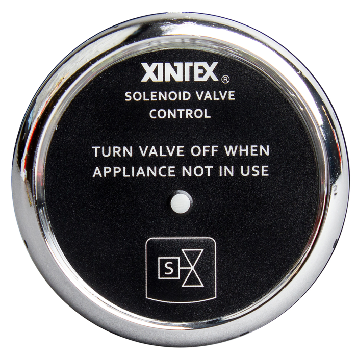 Fireboy-Xintex Xintex Propane Control & Solenoid Valve w/Chrome Bezel Display - $275.00 at Everest