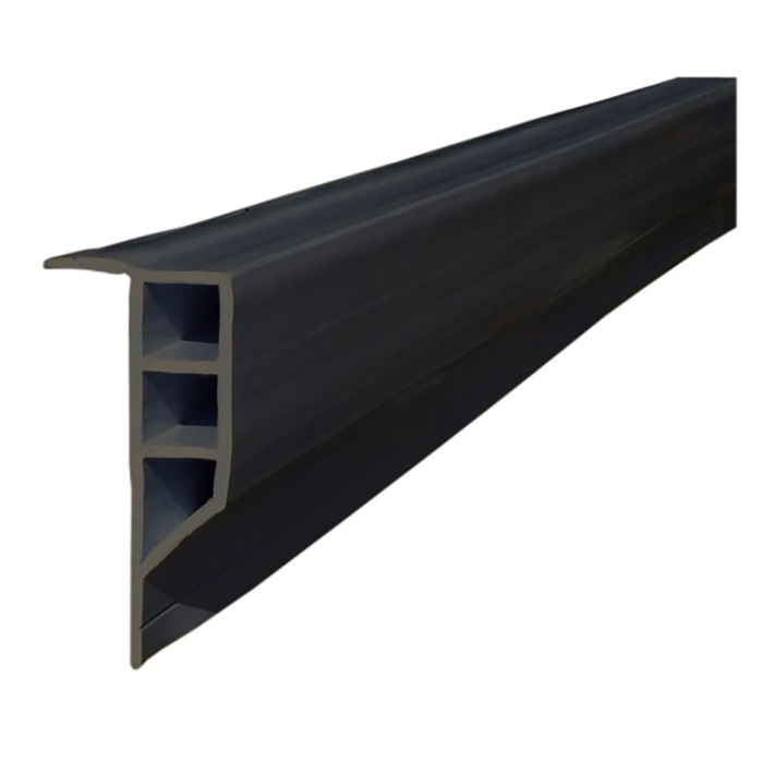 Dock Edge Dock Edge Standard PVC Full Face Profile - 16' Roll - Black - $125.72 at Everest