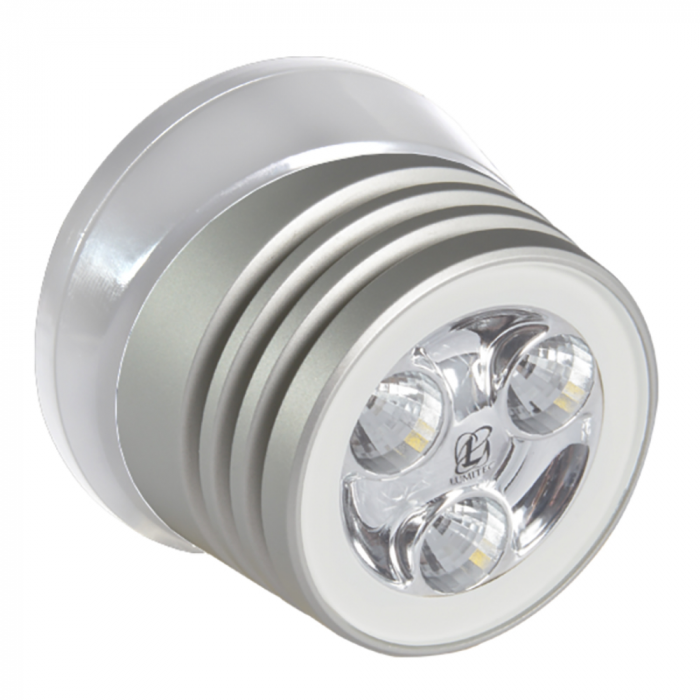 Lumitec Lumitec Zephyr LED Spreader/Deck Light - Brushed White Base - White Non-Dimming - $199.99 at Everest