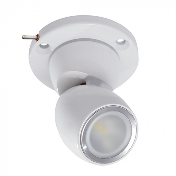 Lumitec Lumitec GAI2 White Dimming, Blue/Red Non-Dimming - Heavy-Duty Base w/Built-In Switch - White Housing - $267.99 at Everest