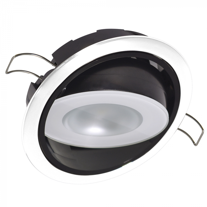 Lumitec Lumitec Mirage Positionable Down Light - Spectrum RGBW Dimming - White Bezel - $147.99 at Everest