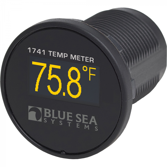 Blue Sea Systems Blue Sea 1741 Mini OLED Temperature Meter - $80.06 at Everest