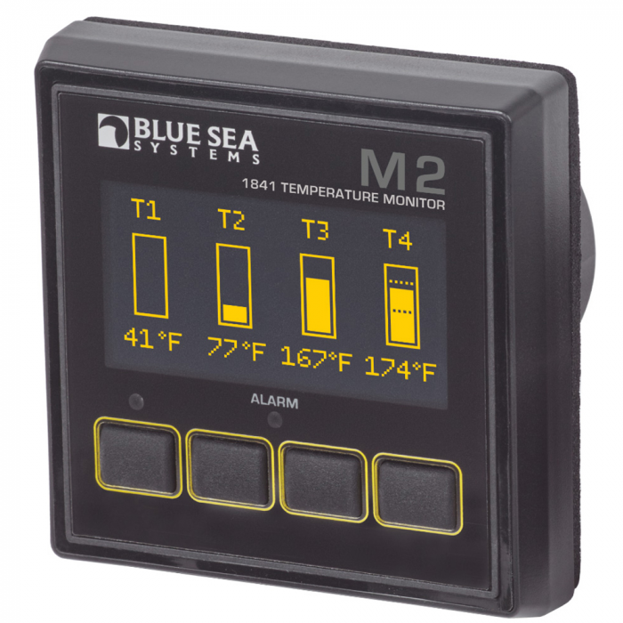Blue Sea Systems Blue Sea 1841 M2 OLED Temperature Monitor - $393.14 at Everest