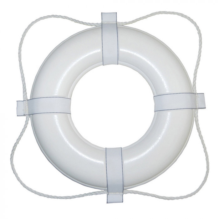 Taylor Made Taylor Made White 30 Foam Ring Buoy w/White Grab Line - $109.95 at Everest