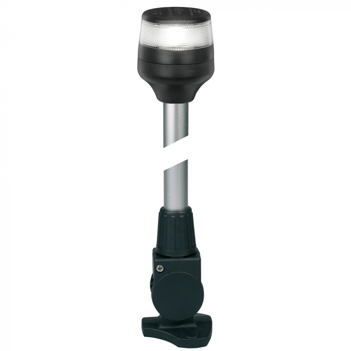 Hella Marine NaviLED 360 Compact All Round Lamp - 2nm - 12 Fold Down Base - Black