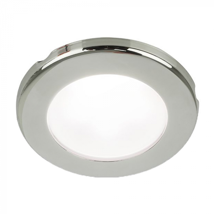Hella Marine Hella Marine EuroLED 75 3 Round Screw Mount Down Light - White LED - Stainless Steel Rim - 24V - $62.22 at Everest