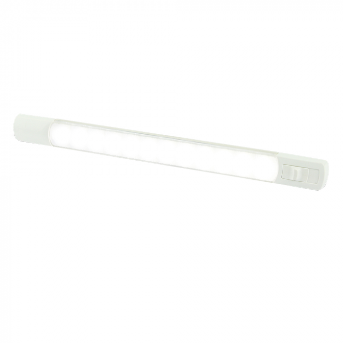 Hella Marine Hella Marine Surface Strip Light w/Switch - White LED - 12V - $86.67 at Everest