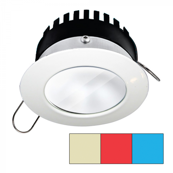 I2Systems Inc i2Systems Apeiron Pro A503 - 3W - Round - Warm White, Red & Blue - White Finish - $163.50 at Everest