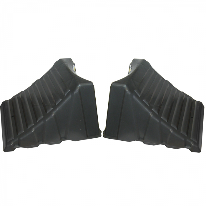 Camco Camco Nesting Wheel Chocks - Dark Gray - Tires up to 26 - Pair - $8.99 at Everest