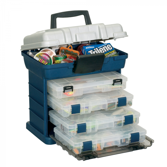 Plano Plano 4-BY(TM) 3600 StowAwayA(R) Rack System - Blue/Silver - $59.99 at Everest
