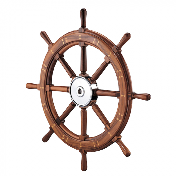 Edson Marine Edson 28 Classic Teak Yacht Wheel - $3111.00 at Everest