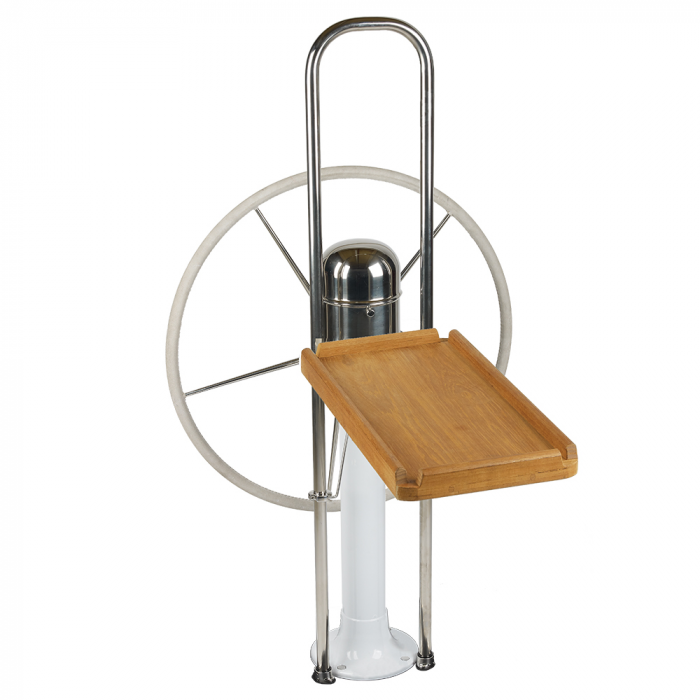 Edson Marine Edson Teak Fold Down Luncheon Table - Edson 9-1/2 Guard w/ 1, 1-1/8, 1-1/4 - $735.00 at Everest