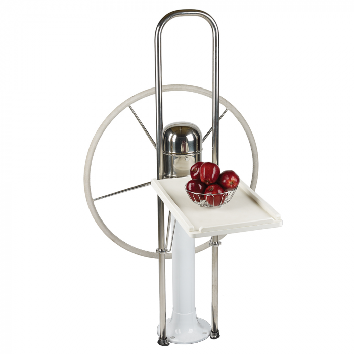 Edson Marine Edson White Poly Fold Down Luncheon Table - Edson 9-1/2 Guard 1 to 1-1/8 - $577.21 at Everest