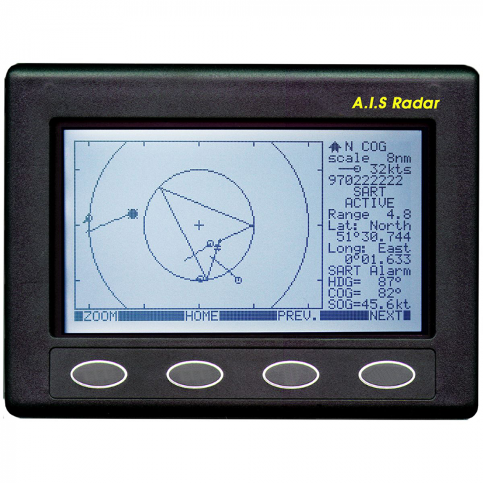 Clipper Clipper AIS Plotter/Radar - Requires GPS Input & VHF Antenna - $409.00 at Everest
