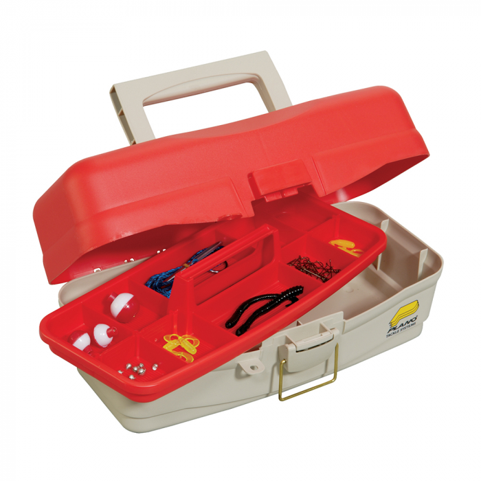 Plano Plano Take Me Fishing(TM) Tackle Kit Box - Red/Beige - $22.99 at Everest