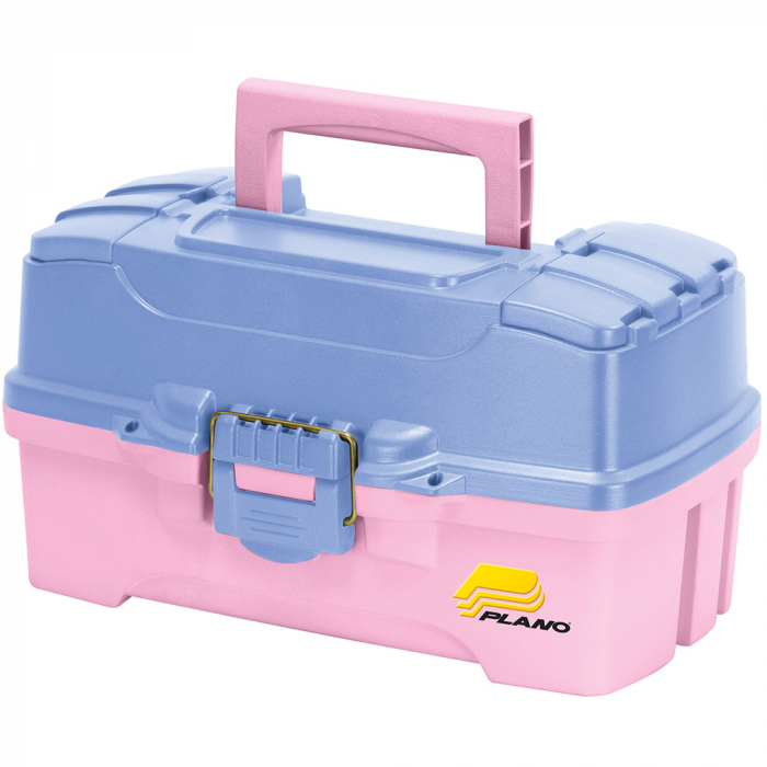 Plano Plano Two-Tray Tackle Box w/Duel Top Access - Periwinkle/Pink - $19.99 at Everest