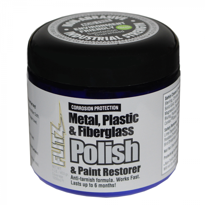 Flitz Flitz Metal, Plastic & Fiberglass Polish Paste - 1.0lb - $47.15 at Everest
