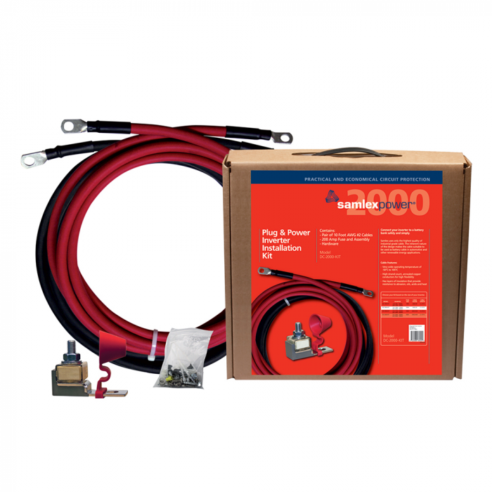 Samlex America Samlex 200A Inverter Installation Kit f/2000W Inverter - $241.70 at Everest