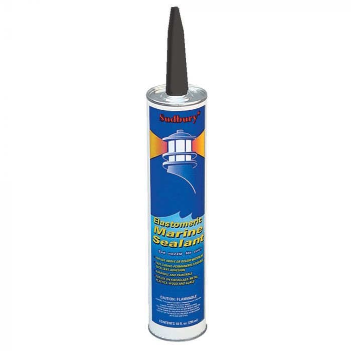 Sudbury Sudbury Elastomeric Marine Sealant - 10oz Cartridge - Black - $23.81 at Everest