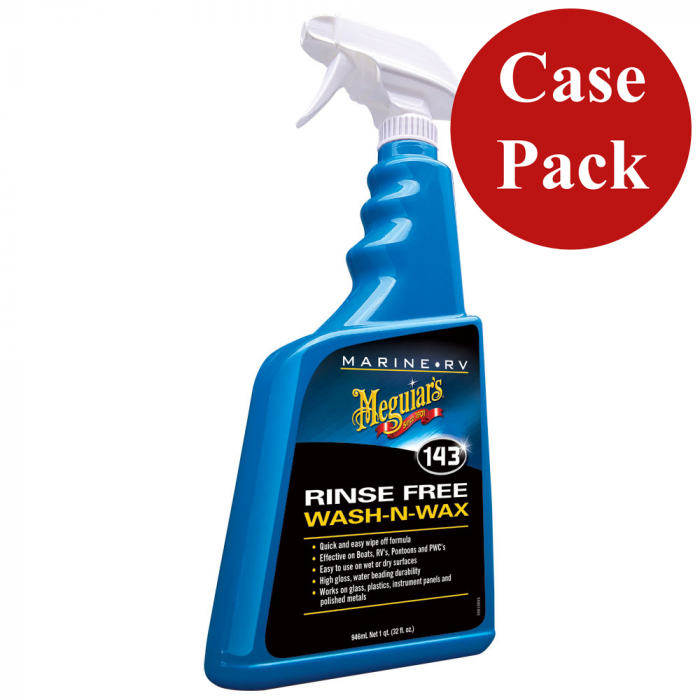 Meguiars Meguiar's Boat/RV Rinse Free Wash & Wax - *Case of 6* - $108.99 at Everest