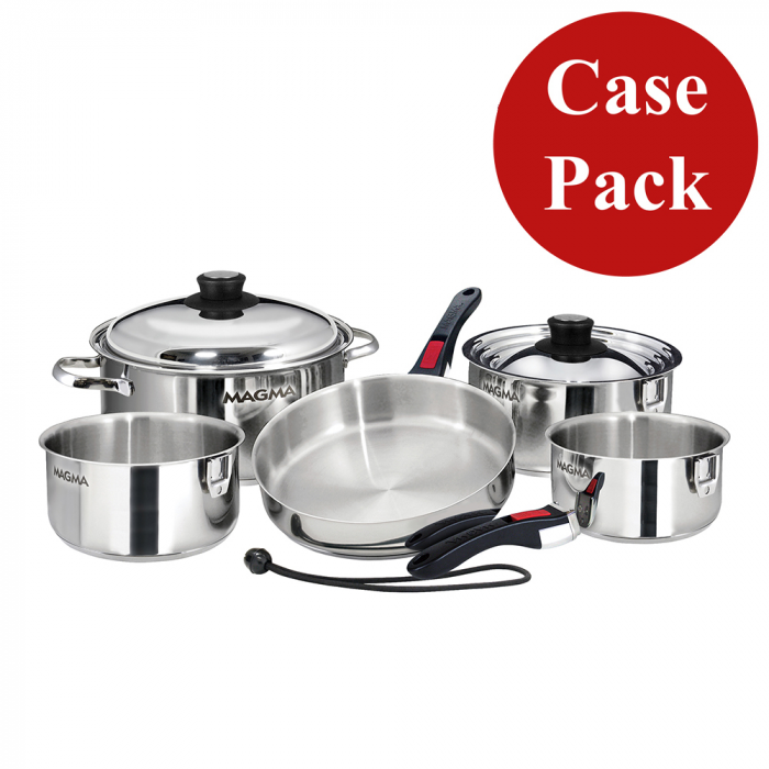 Magma Magma Professional Series 10-Piece Gourmet Nesting Induction Cookware - *Case of 4* - $1039.92 at Everest