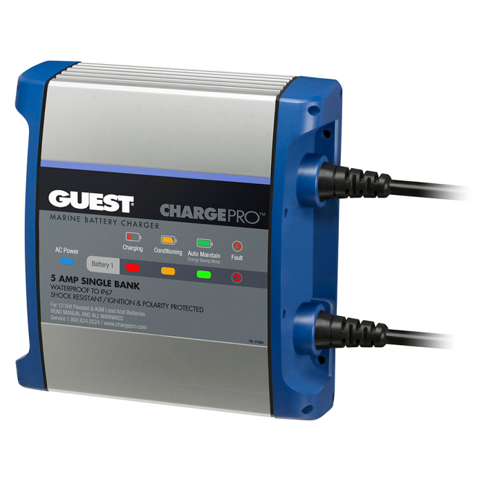 Guest Guest On-Board Battery Charger 5A / 12V - 1 Bank - 120V Input - $133.98 at Everest