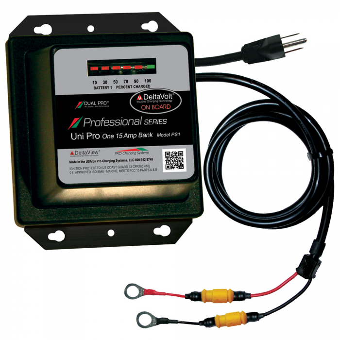 Dual Pro Dual Pro Professional Series Battery Charger - 15A - 1-Bank - 12V - $325.99 at Everest