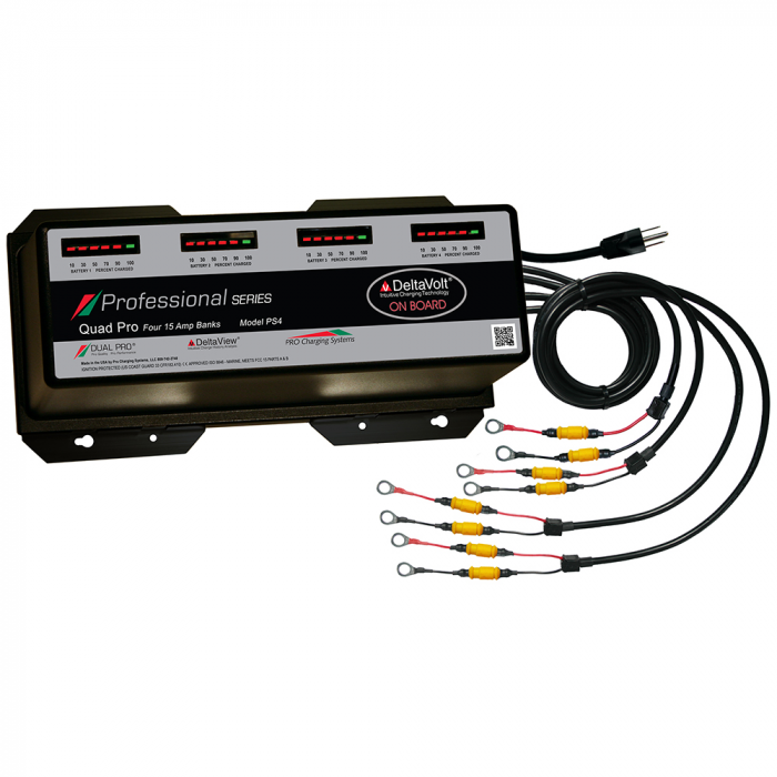 Dual Pro Dual Pro Professional Series Battery Charger - 60A - 4-15A-Banks - 12V-48V - $862.99 at Everest
