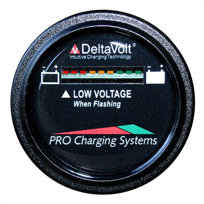 Dual Pro Dual Pro Battery Fuel Gauge - DeltaViewA(R) Link Compatible - 36V System (3-12V Batteries, 6-6V Batteries) - $84.99 at Everest