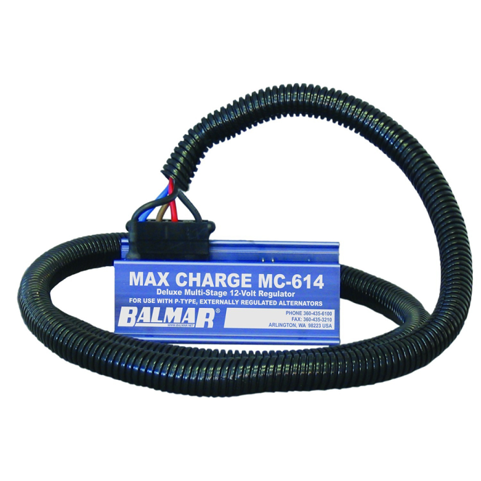 Balmar Max Charge MC614 Multi-Stage Regulator w/ 54 Harness - 12V