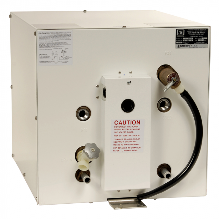 Whale Marine Whale Seaward 11 Gallon Hot Water Heater w/Front Heat Exchanger - White Epoxy - 240V - 1500W - $899.99 at Everest