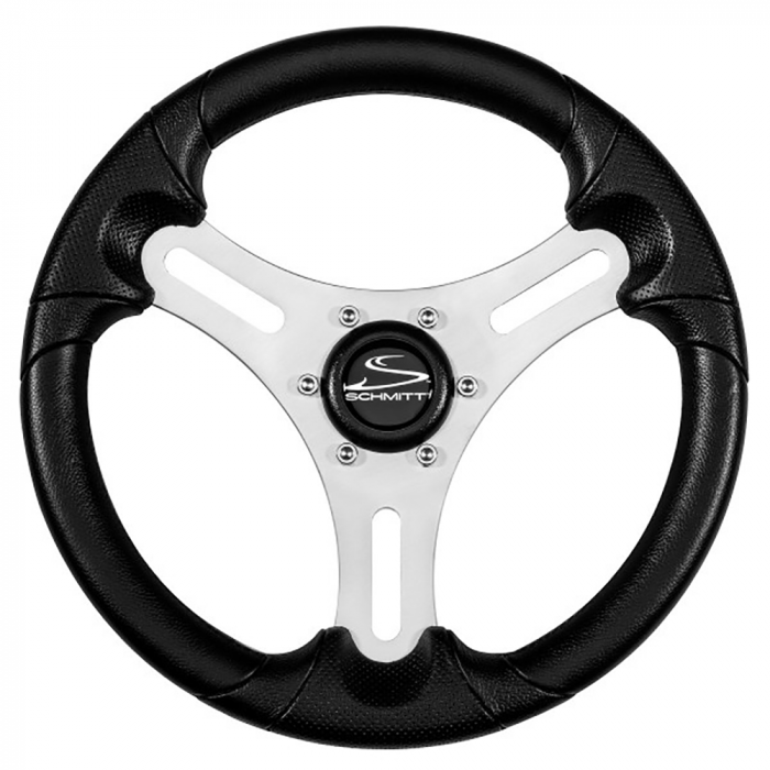 Schmitt & Ongaro Marine Schmitt 13 Torcello Lite - Polyurethane Wheel - 3/4 Tapered Shaft - Silver/Black - $117.10 at Everest