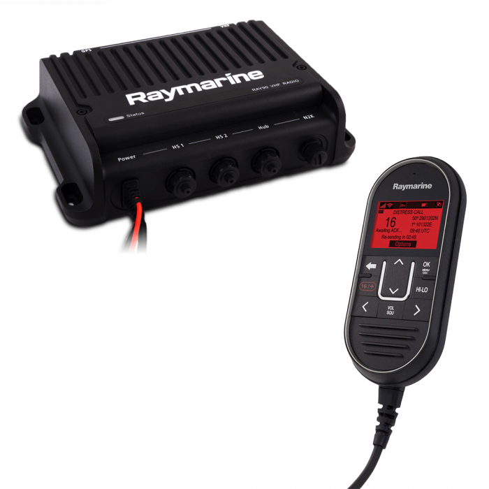Raymarine Raymarine Ray90 Modular Dual-Station VHF Black Box Radio System - $1099.99 at Everest