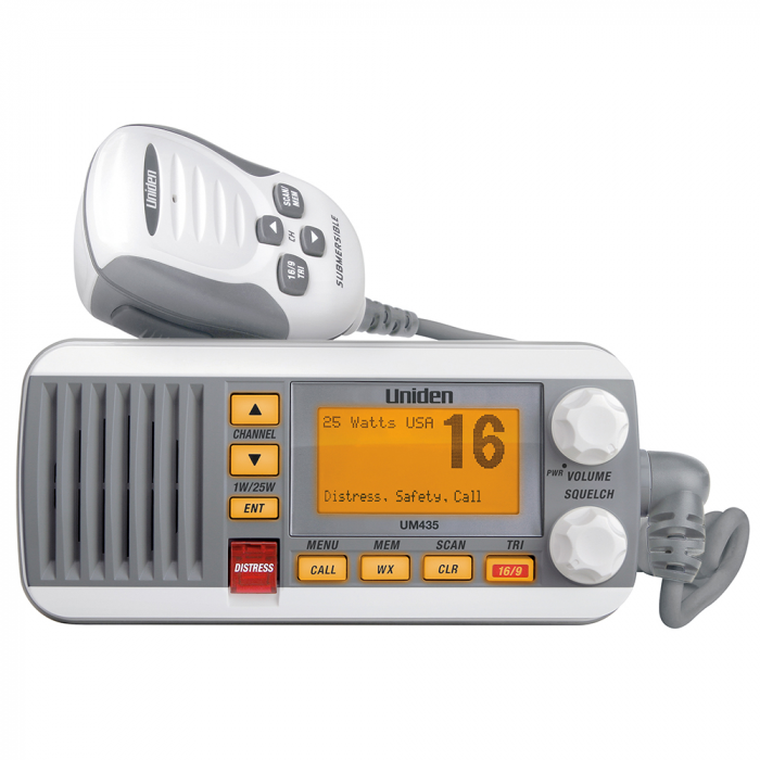 Uniden Uniden UM435 Fixed Mount VHF Radio - White - $179.99 at Everest