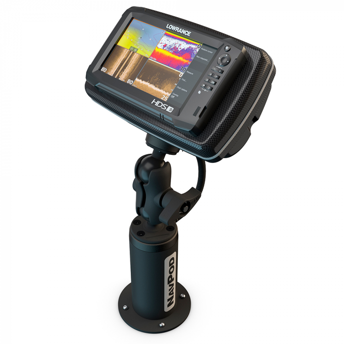 Navpod NavPod PedestalPod w/RAM Mount Pre-Cut f/Lowrance HDS-9 MFD Gen2 Touch & HDS-9 Gen3 - Carbon Black - $749.99 at Everest