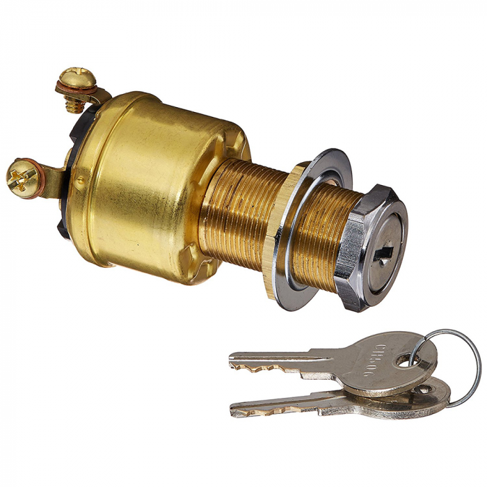 Cole Hersee Cole Hersee 4 Position Brass Ignition Switch - $46.99 at Everest